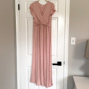 PinkBlush Maternity Maxi, Small